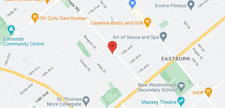 map of 7663 CANADA WAY